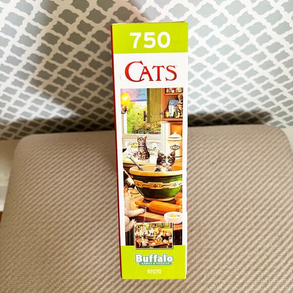 Buffalo Games Cats Collection Kitten Kitchen Capers 750 Pc Jigsaw Puzzle, NEW! - Picture 5 of 8